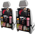 2-Pack Backseat Car Organizers – 9-Pocket Road Trip Storage