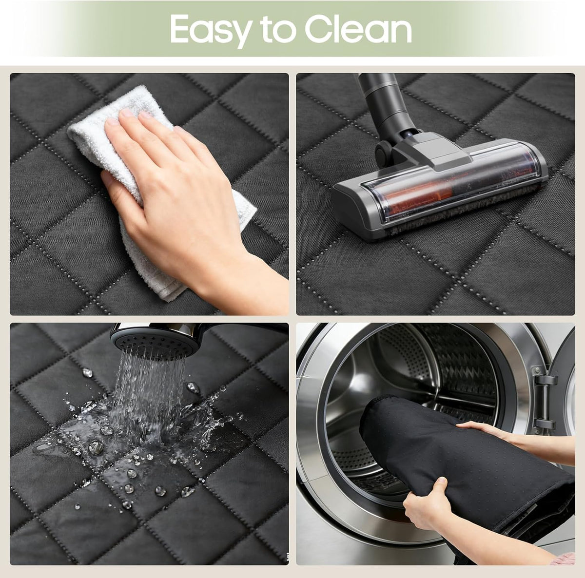Hard-Bottom Dog Car Seat Extender & Waterproof Hammock