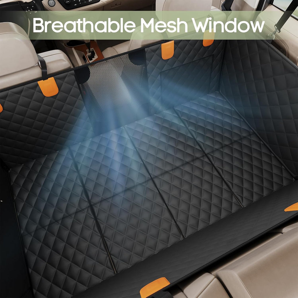 Hard-Bottom Dog Car Seat Extender & Waterproof Hammock