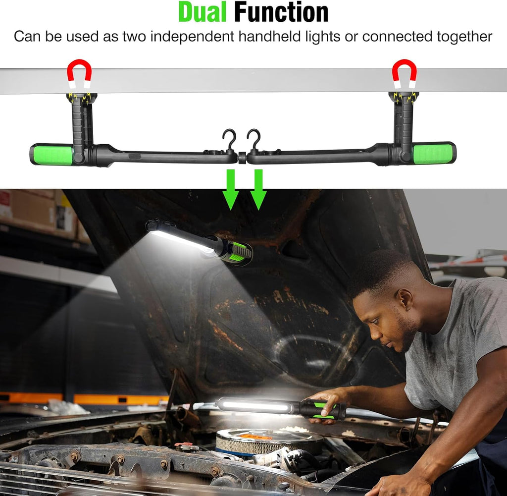 2400LM Rechargeable Magnetic Underhood Work Light