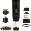 20-Bar Self-Heating Portable Espresso Maker – 3-in-1 Travel Coffee Machine