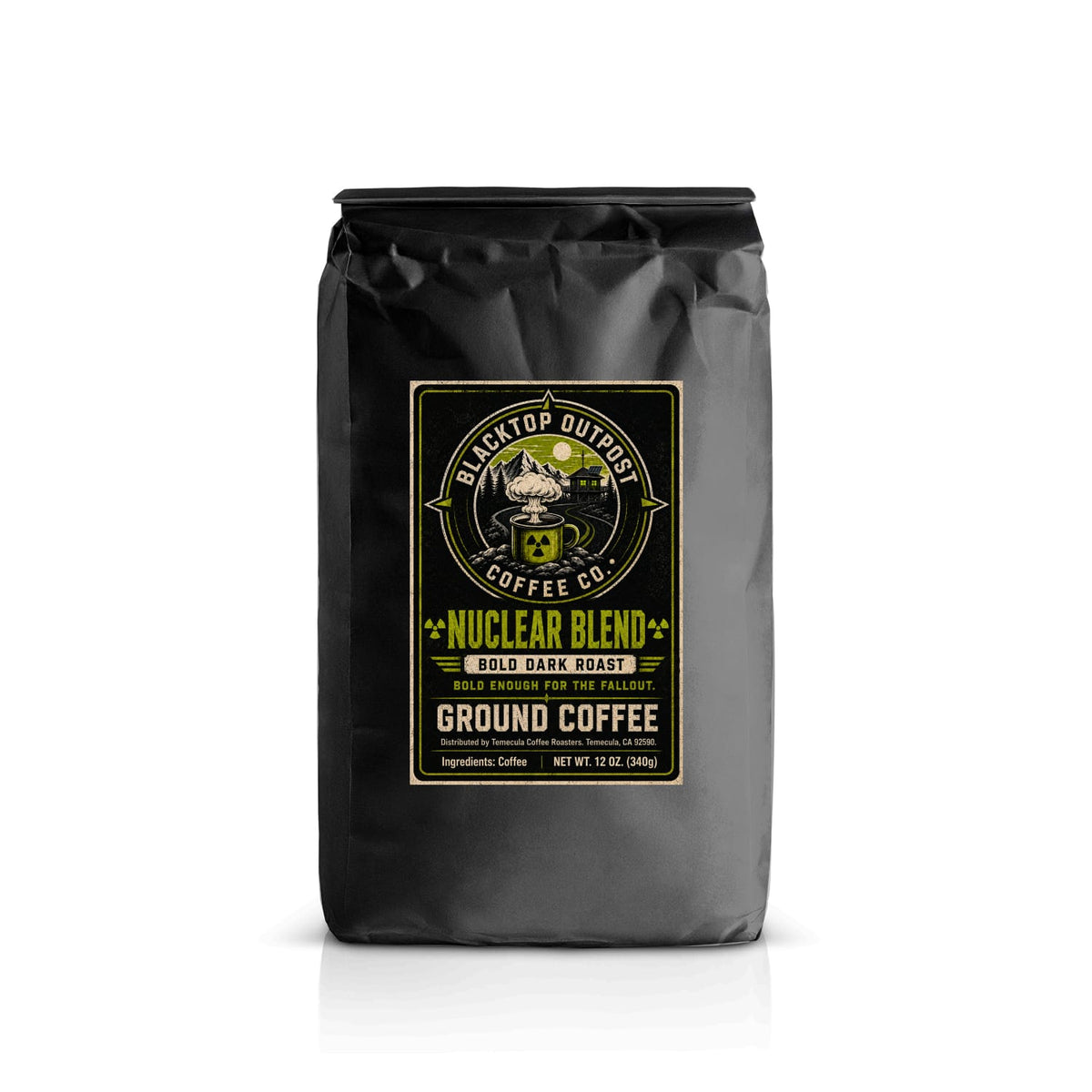 Nuclear Blend – Bold Dark Roast Ground Coffee
