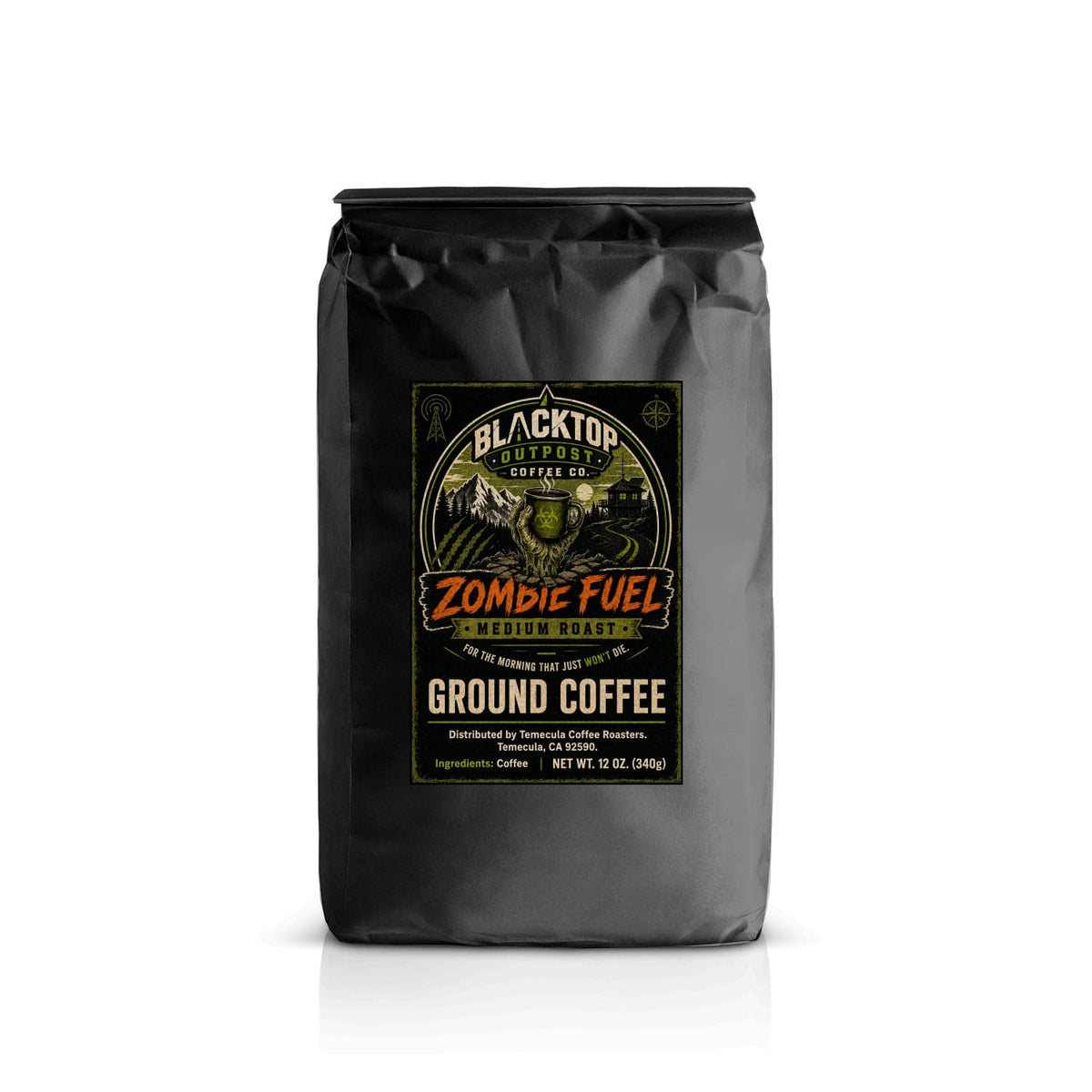 Zombie Fuel – Extra-Caffeine Medium Roast Ground Coffee